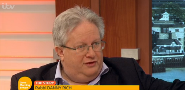 Rabbi Danny Rich on Good Morning Britain