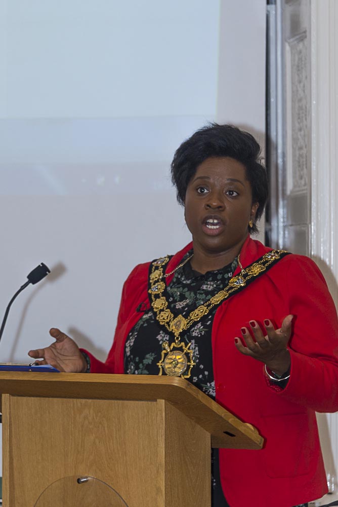 Mayor of Camden Cllr Sabrina Francis