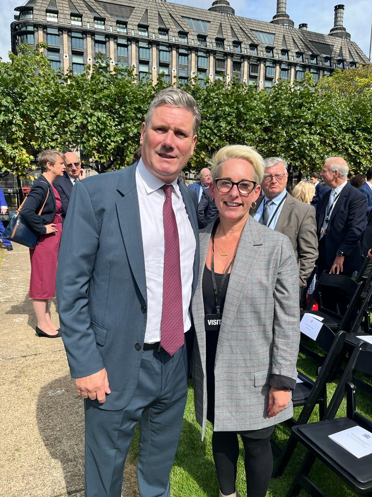 Sir Keir Starmer and Rabbi Charley Baginsky