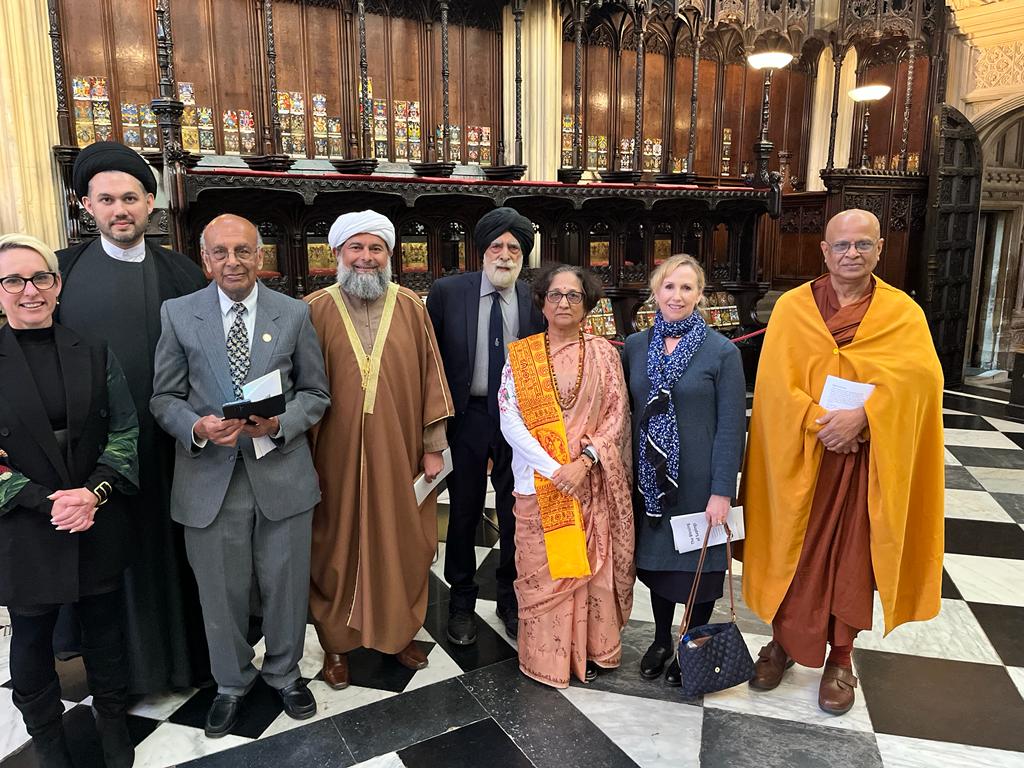 Rabbi Charley Baginsky with faith leaders