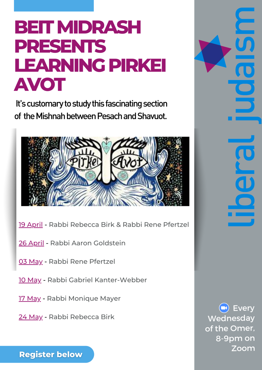 LJ Pirkei Avot learning