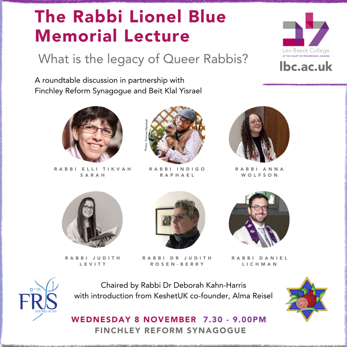 Rabbi Lionel Blue Memorial Lecture 2