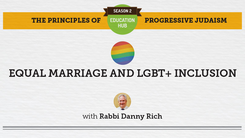 Education Hub with Rabbi Danny Rich