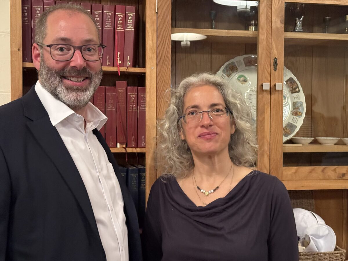 Rabbi Josh Levy and Rabbi Gili Zidkiyahu