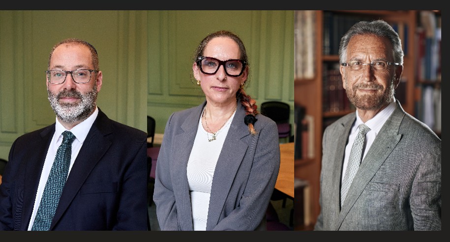 Rabbis Josh Levy, Charley Baginsky and David Rosen