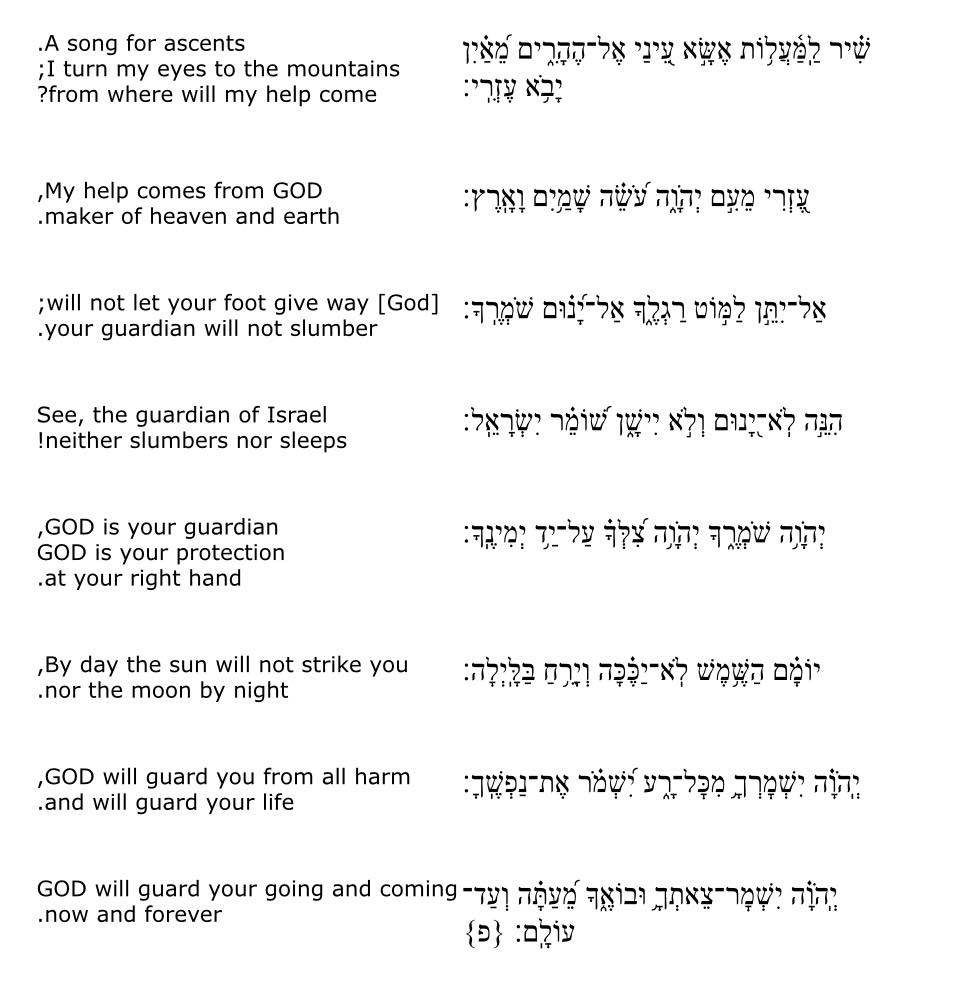 Psalm to mark two years since 7 October attacks