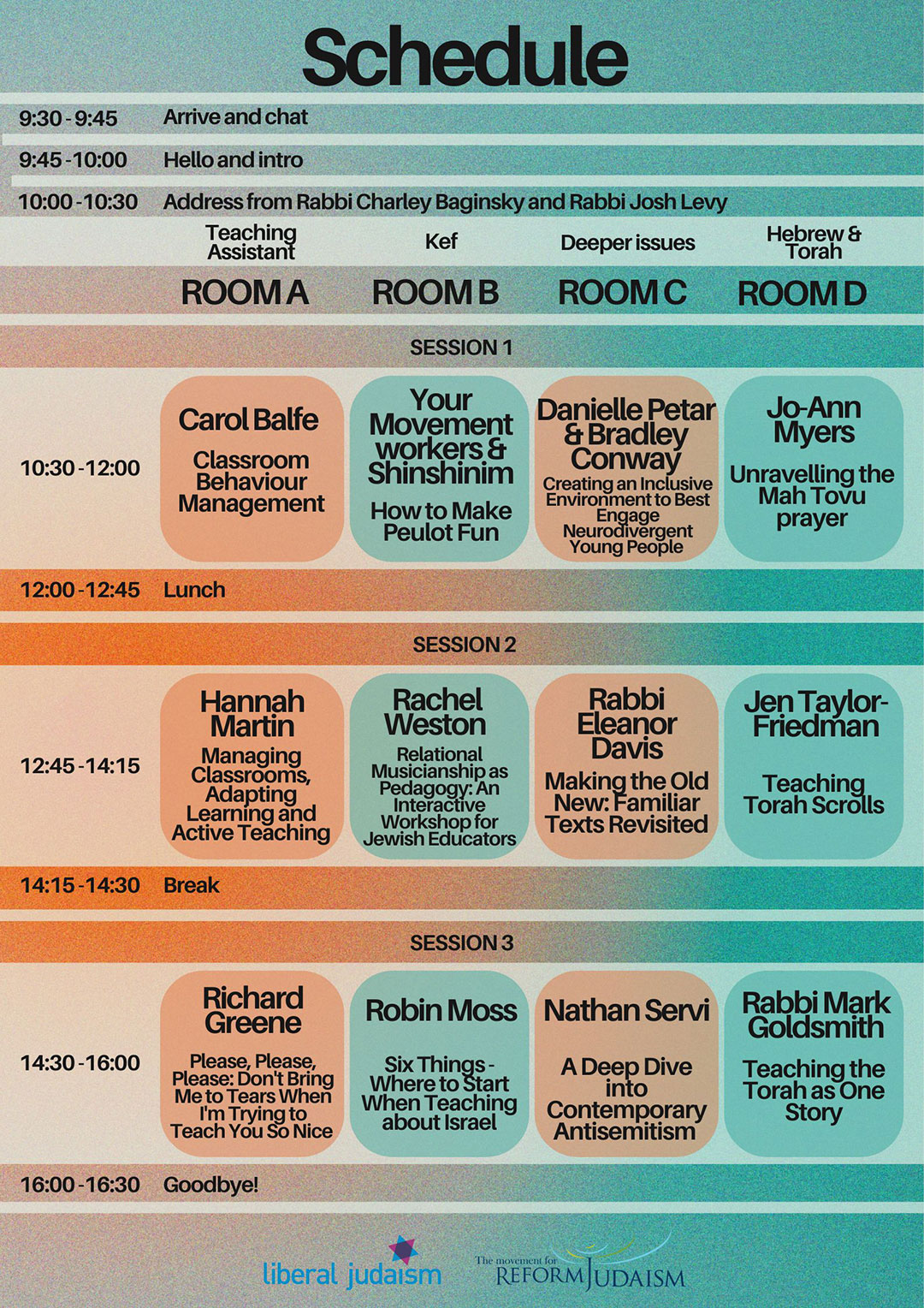 Progressive Education Conference 2026 Schedule